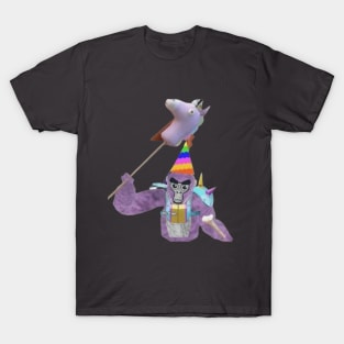 Gorilla Tag Cosmetics Birthday Boy VR Gamer Merch T-Shirt